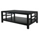 Callan Coffee Table - Black Living Room Furniture - T-0004BLACK
