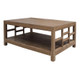 Callan Coffee Table - Mindi Brown Living Room Furniture - T-0004MB