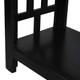 Callan 2 Drawer Console - Black - Hobart, Launceston, Perth Contemporary style Living Room furniture