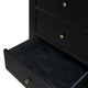 Callan 9 Drawer Chest - Black - Hobart, Launceston, Perth Contemporary style Bedroom furniture