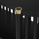 Solaro Console Table - Black - Hobart, Launceston, Perth Mid-Century Modern style Living Room furniture