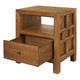 Callan Bedside Table - Mindi Brown - Hand made Bedroom furniture