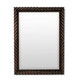 Belvedere Twist Mirror Medium - Size: 135H x 103W x 6D (cm) - Boho Luxe style
