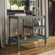 Ligna Bar Cart - Solid Timber Boho Luxe style Kitchen furniture