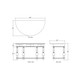 Soluna Demi Lune Table - Melbourne, Sydney, Brisbane Boho Luxe style Living Room furniture