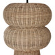 Lovina Rattan Floor Lamp - Hobart, Launceston, Perth Boho Chic style  furniture