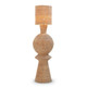 Ubud Rattan Floor Lamp - Size: 184H x 52W x 52D (cm) - Boho Chic style