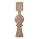 Ubud Rattan Floor Lamp - Solid Timber Boho Chic style  furniture