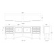 Chatsworth Credenza - Sale on Boho Luxe style Dining Room furniture