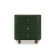 Fenchurch Linen Wrapped Bedside Table - Hobart, Launceston, Perth Boho Luxe style Bedroom furniture