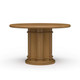 Hobsons Round Dining Table 120cm - Solid Timber Boho Luxe style Dining Room furniture