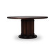 Hobsons Round Dining Table 150cm - Size: 76H x 152W x 152D (cm) - Boho Luxe style
