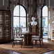 Hobsons Round Dining Table 150cm - Solid Timber Boho Luxe style Dining Room furniture