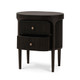 Regent Small Bedside Table w/ Knobs - Mid-Century Modern Bedside