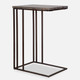 Theodore Travertine Accent Table Contemporary style Accent Table Decor
