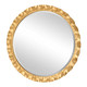 Haya Round Gold Mirror - Australia wide delivery