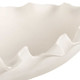 Ripple Crest White Bowl - Sale on Organic style Trays
