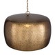 Lemont Hammered Brass 1 Light Pendant - Hobart, Launceston, Perth delivery