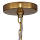 Lemont Hammered Brass 1 Light Pendant - Cairns, Darwin Mid-Century Modern style Ceiling Pendants