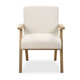 Blakely White Dining Arm Chair Scandinavian style Dining Chair Decor