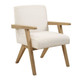 Blakely White Dining Arm Chair - Melbourne, Sydney, Brisbane delivery