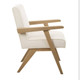 Blakely White Dining Arm Chair - Hobart, Launceston, Perth delivery