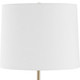 Rowland Panda Marble Buffet Lamp - Sale on Mid-Century Modern style Table Lamps