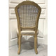 Josephine Rattan Back Dining Chair - Weathered Oak ML2149R-1-WO