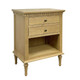 Marie Side Table Small - Natural Oak -  French Provincial & Hamptons Style