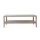 Portland Contemporary Coffee Table Small - Weathered Oak - Contemporary style