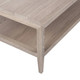 Portland Contemporary Coffee Table Small - Weathered Oak - Hobart, Launceston, Perth Contemporary style Living Room furniture