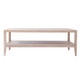Portland Timber Coffee Table Small - Whitewashed Oak - Mid-Century Modern style