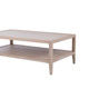 Portland Contemporary Coffee Table Small - Whitewashed Oak - Melbourne, Sydney, Brisbane Mid-Century Modern style Living Room furniture