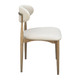 Arlo Dining Chair - Weathered Oak/ Natural Linen - Melbourne, Sydney, Brisbane Mid-Century Modern style Dining Room furniture