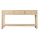 Kagu Console Table w/ Raffia - Raffia Raw - Size: 152H x 41W x 81D (cm) - Mid-Century Modern style