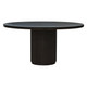 Kraton Round Dining Table 150cm - Grey Oak - Size: 152H x 152W x 76D (cm) - Mid-Century Modern style