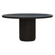 Kraton Round Dining Table 150cm - Grey Oak - Mid-Century Modern style