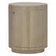 Kraton Small Round Bedside Table - Sandbar - Mid-Century Modern style