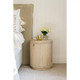 Kraton Small Round Bedside Table - Sandbar - Melbourne, Sydney, Brisbane Mid-Century Modern style Bedroom furniture