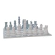 Gentlemen's Chess Set - White/ Blue  Furniture - 25465HRWWOB