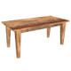 Cambridge Rustic Timber Dining Table 260 x 120Cm - Countryside style