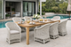 Dakota Outdoor Dining Table 240X100Cm W/Cover