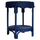 Surabaya Side Table - Deep Blue - Coastal style
