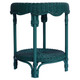 Surabaya Side Table Forest Green - Coastal style