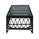 Antigua Coffee Table - Black - Hand made Living Room furniture