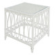 Antigua Side Table - White Living Room Furniture - R-0652WHITE