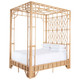 Nirvana 4 Poster King Bed - Resort style