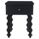 Bolan Bedside Table - Black - Boho Chic style