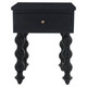 Bolan Bedside Table - Black - Boho Chic style