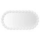 Bolan Oval Mirror - White - Hand made  furniture